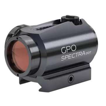 German Precision Optics (GPO) SPECTRA Dot OLED 1x3 MOA Red Dot Sight 6day-5night 1'' Clicks Picatinny
