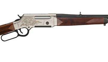 Henry Long Ranger Deluxe Engraved 308 Win Rifle 4rd Magazine 20" Barrel Walnut