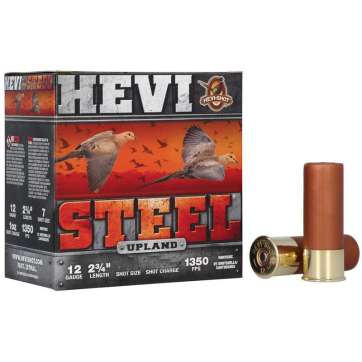 HEVI-Shot Hevi-Steel Upland Shotshells 12ga 2-3/4" 1-1/8oz #5 25/ct