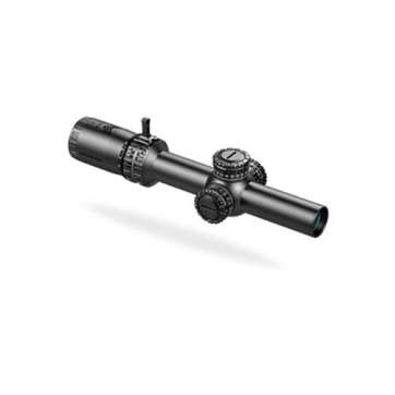Swampfox Arrowhead LPVO Series Rifle Scope - 1-10x24 30mm SFP Green IR BDC Black