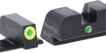 Green Tritium Lime Green Lumi Outline/Green Single Dot for Sig #8 height