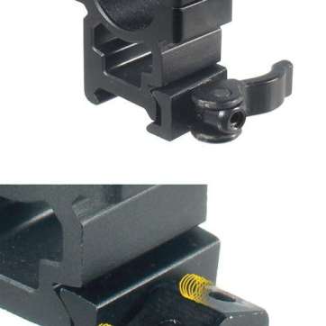 Leapers UTG 2-Piece Max Strength LE Grade Picatinny Rings - 22mm Width 1" - High