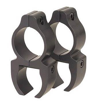 Leupold 2-Piece Rifleman Detachable See-Thru Rings. 22 Rimfire 3/8" Grooves Matte
