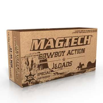 Magtech Cowboy Action Ammunition .44-40 Win. 225gr LFN 755 fps 50/ct