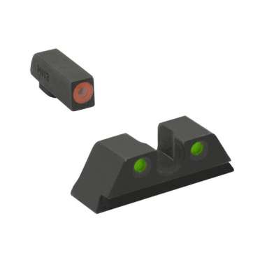 Meprolight ML47787 Hyper-Bright Orange Ring Front/Green Rear Sights for CZ Shadow 2
