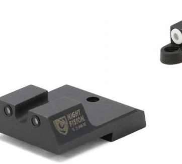 Night Fision Perfect Dot NS Set with Yellow Front + White U Rear for S&W M&P Shield