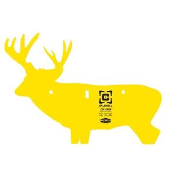 CaldwellAR500 33% Steel Deer Hanging Target Yellow