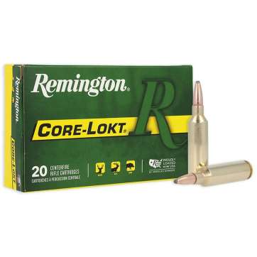 Remington Core-Lokt Rifle Ammunition .270 WSM 130 gr PSP 3285 fps 20/ct