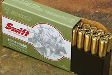 Swift Scirocco II Rifle Ammunition .338 Lapua Mag 210 gr  BT 3076 fps 20/ct