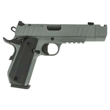 SDS Tisas 1911 Nightstalker SF-C Handgun 9mm Luger 10rd Magazine 4.25'' Compensated Barrel Cerakote Grey Finish