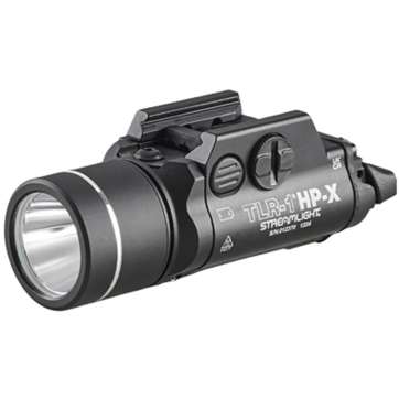 Streamlight TLR-1 HP-X Handgun Weapon Light 1300 Lumen SL-B9 Batteries Included Black
