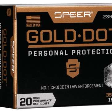 Speer Gold Dot Handgun Ammunition .357 Mag 158 gr HP 1235 fps 20/ct