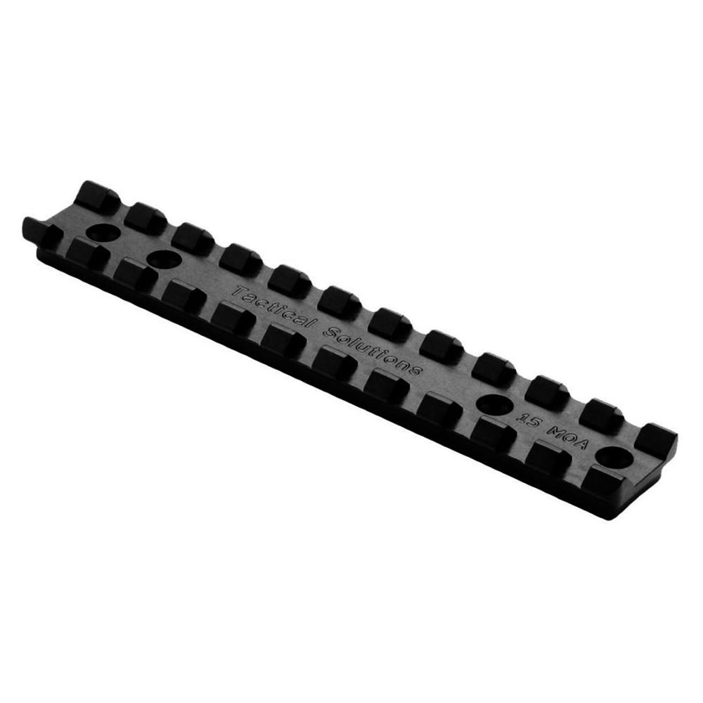 Tactical Solutions 15 MOA Scope Rail for 10/22 Riles Black