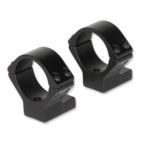 Talley Lightweight Alloy Scope Mounts - Black Anodized - 30mm - Low Knight MK 85 Tikka T3 & Tikka Master