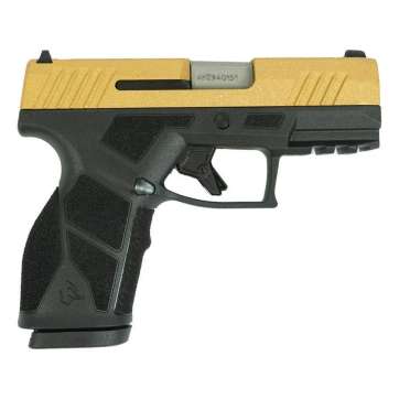 Taurus GX2 "Gold Glitter" Handgun 9mm Luger 13rd Magazines (2) 3.38" Barrel Black Frame/Custom Slide