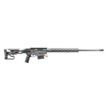 Ruger Precision Stealth Grey Rifle 6mm GT 10rd Magazine(2) 26" Threaded Barrel Two-Stage Trigger