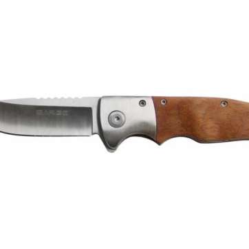 Sarge Knives Flash - Wooden Swift Assisted Folding Knife - 7-3/4" Overall Length
