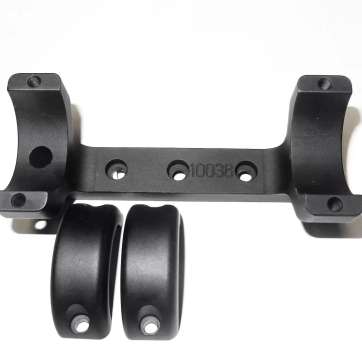 DNZ Integrated Rings & Base Mount - CVA Black Powder Rifles 30mm High - Black