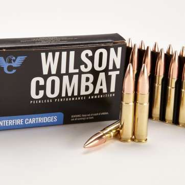 Wilson Combat Rifle Ammunition 300 Blackout | 220gr Sierra HPBT 1025 FPS - 16 in Barrel (Subsonic) 20/Box