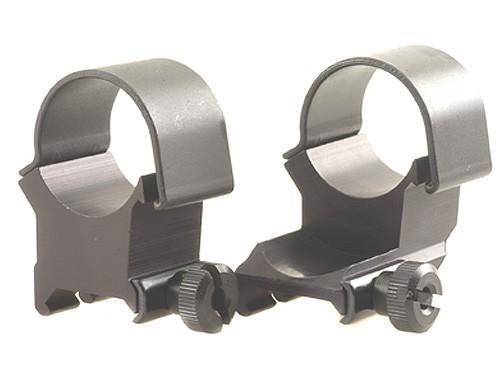 Weaver Detachable Extension Top Mount Aluminum Scope Rings - 1" - X-High EXT - Matte