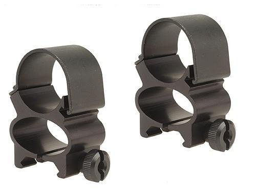 Weaver Detachable See-Thru Scope Rings - 1" Matte