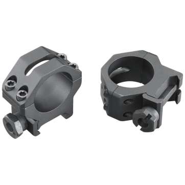 Weaver 4-Hole Tactical Picatinny Aluminum Scope Rings 1" Medium Matte