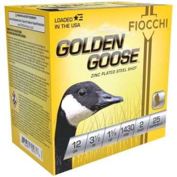 Fiocchi Golden Goose Shotshells 12ga 3 1/2" 1-5/8oz 1430fps #2 25/ct