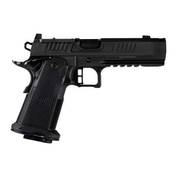 Alpha Foxtrot AF1911-Romulus Handgun 9mm Luger 17rd (1) and 20rd (1) Magazines 4.25" Compensated Threaded Barrel Black MOS Cut