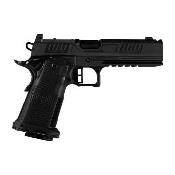 Alpha Foxtrot AF1911-Romulus MOS Adapter Handgun 9mm Luger 17(1) & 20rd(1) Magazines 5" Comp Bull Barrel DLC Black