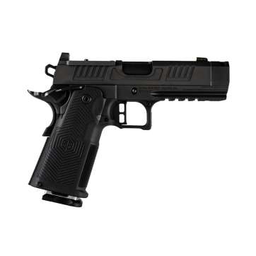 Alpha Foxtrot AF1911-Romulus Handgun 9mm Luger 17rd (1) & 20rd (1) Magazine 3.5" Compensated Threaded Barrel Black MOS Cut