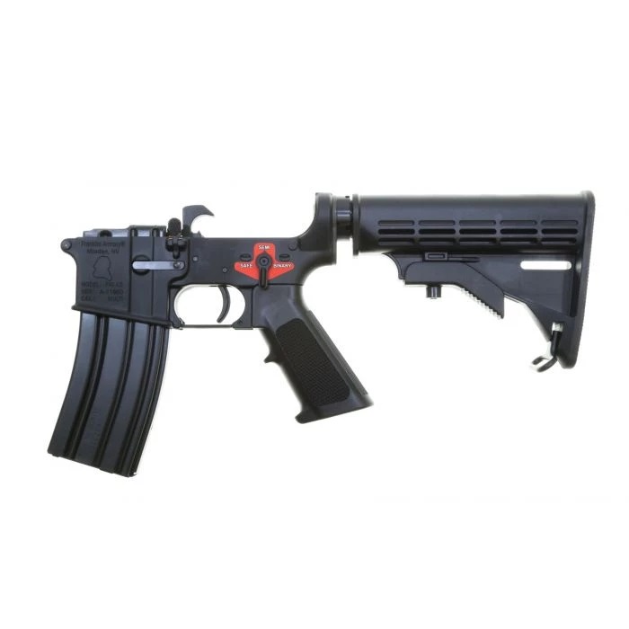 Franklin Armory BFSIII Equipped M4-BLR Complete AR15 Lower Receiver - Black | Installed AR-ESSENTIALS Binary Trigger | M4 Rifle Buttstock