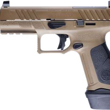 BERETTA APX A1 TAC 9MM BLK/FDE 21+1 TB