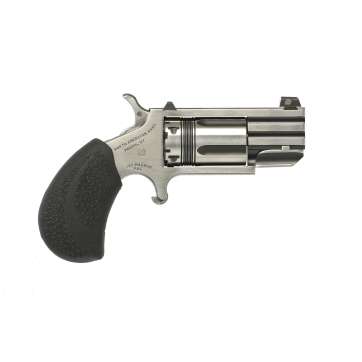 NORTH AMERICAN ARMS PUG 22MAG REV 1" SS BLACK