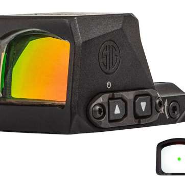 SIG SAUER ROMEO-X 6MOA GREEN DOT BLACK